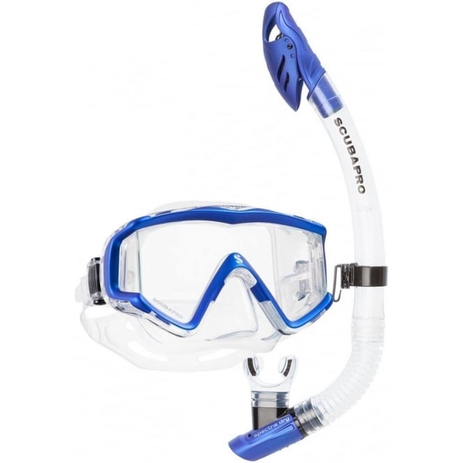 Scubapro Crystal VU Dry Snorkelling Set