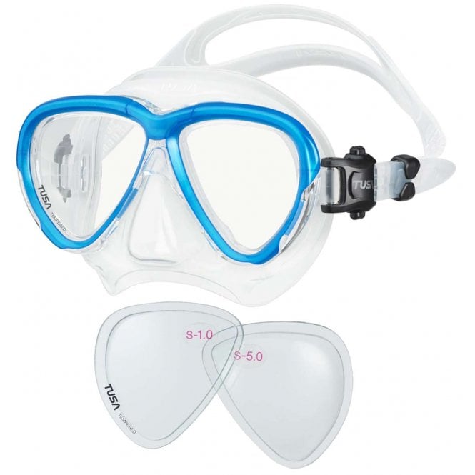 Intega Mask with Minus Corrective Lenses