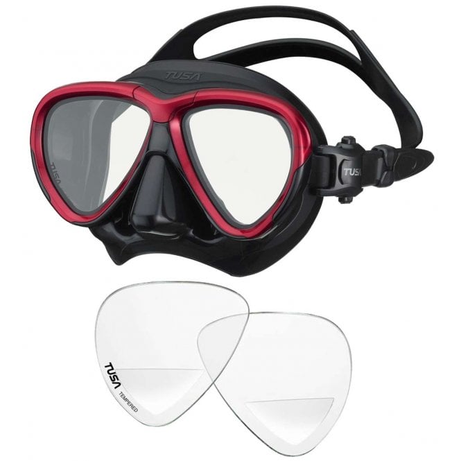 Intega Mask with Bi-Focal Corrective Lenses