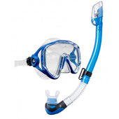 Tatura Wide Vision Dry Snorkelling Set