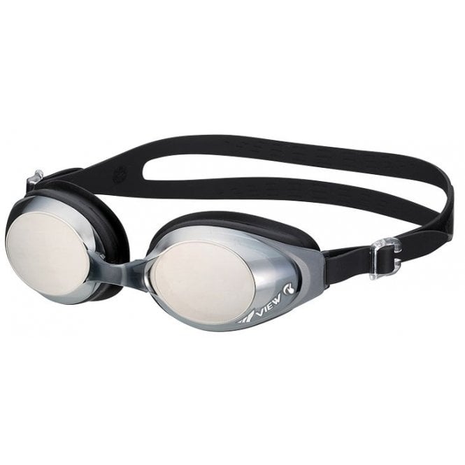 Mirrored Fitness Swipe Swimming Goggle