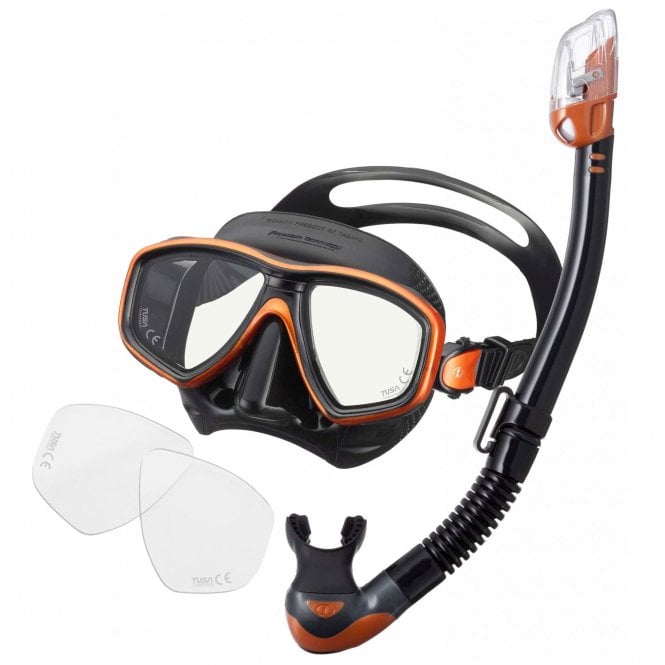 Ceos Elite Snorkelling Set with Plus Corrective Lenses