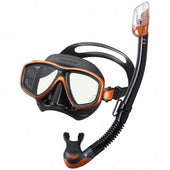 TUSA Ceos Elite Snorkelling Set with Gauge Reader Corrective Lenses