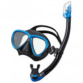 Intega Elite Snorkelling Set with Gauge Reader Corrective Lenses