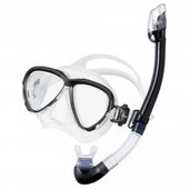 Intega Elite Snorkelling Set With Minus Corrective Lenses