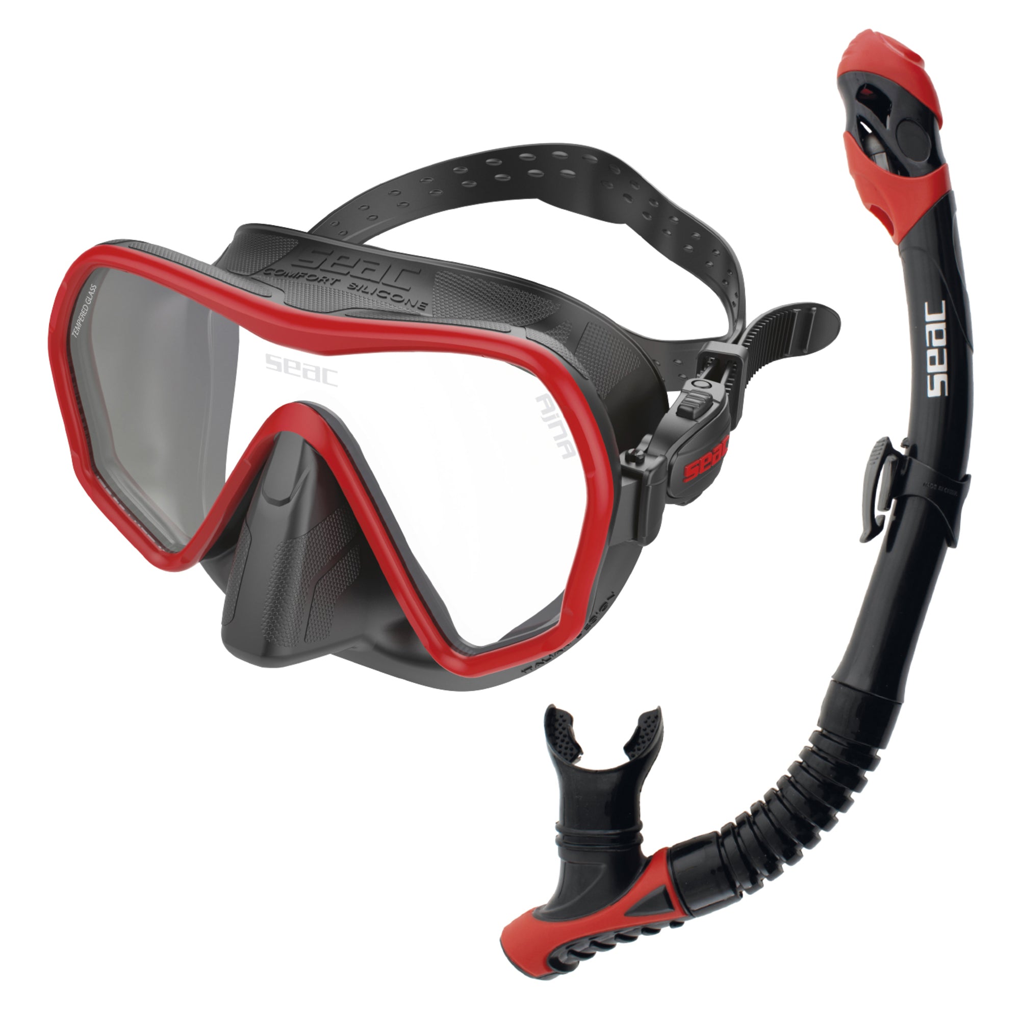 SEAC Ajna Frameless Dry Snorkelling Set