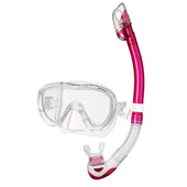 TUSA Kleio II Narrow Fit Dry Snorkel Set