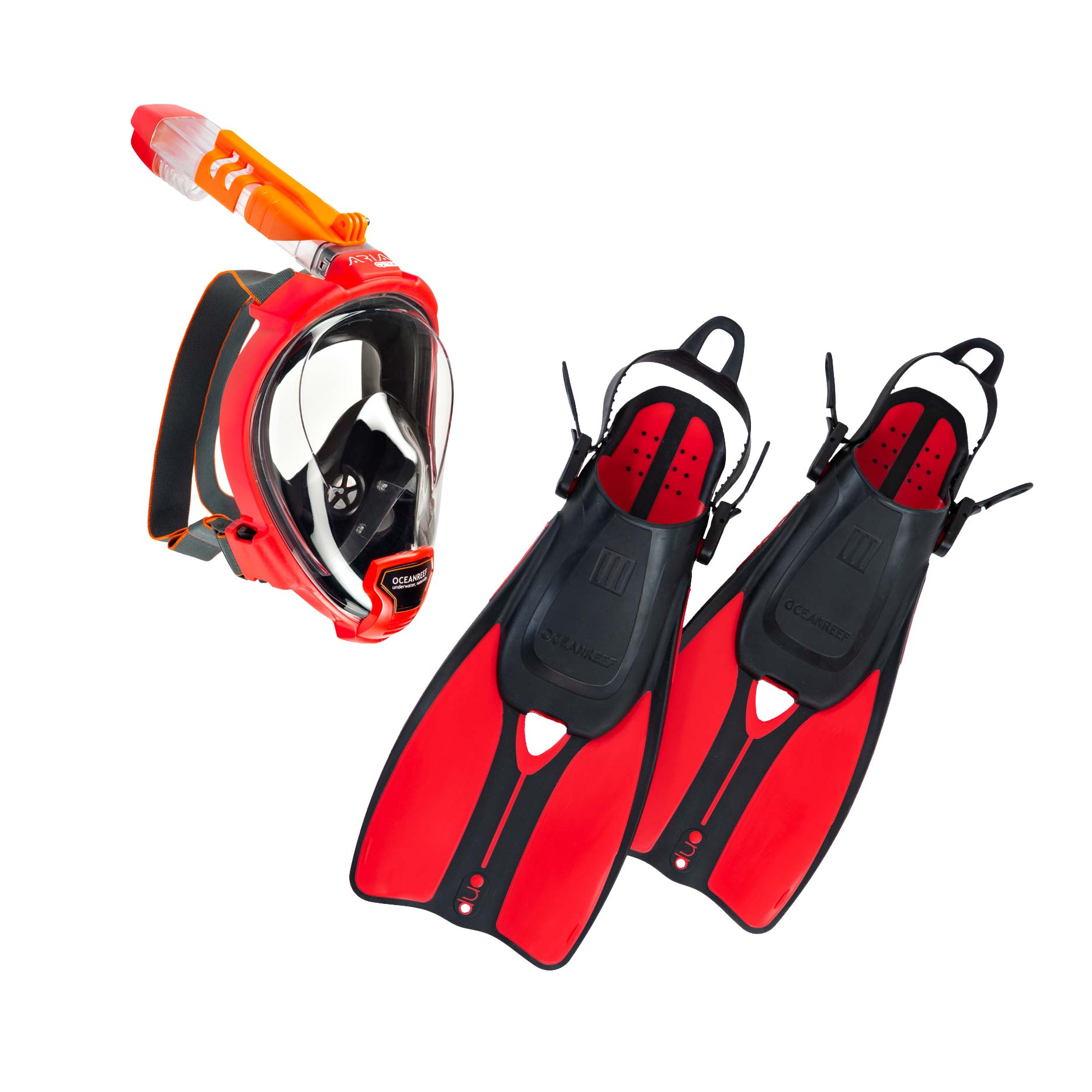 Aria QR+ Full Face Snorkelling Set