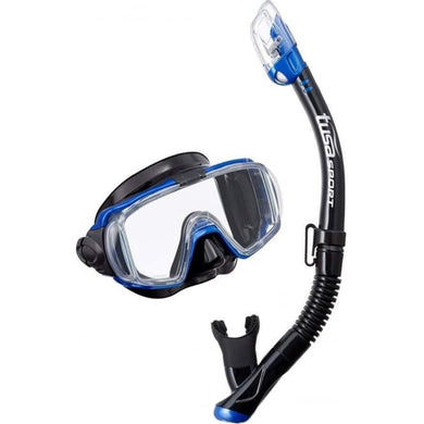 TUSA Visio Tri-Ex Mask & Dry Snorkel Set