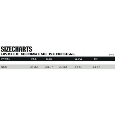 NEOPRENE NECKSEAL