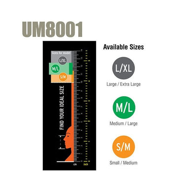 TUSA Black Series Travel Full Face Set