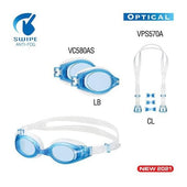 Swipe Optical Goggles with Minus Lenses Blue