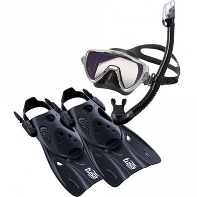 TUSA Visio Pro Travel Snorkelling Set