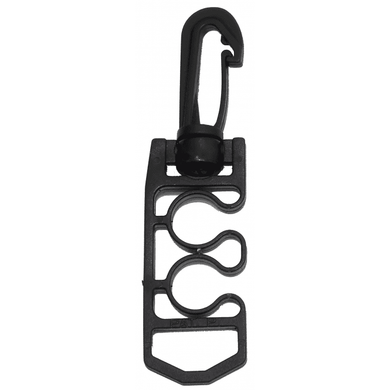 Twin Hose Clip with D-Ring