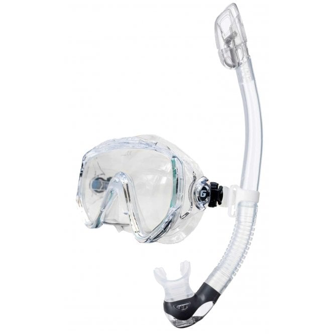 Tatura Wide Vision Dry Snorkelling Set