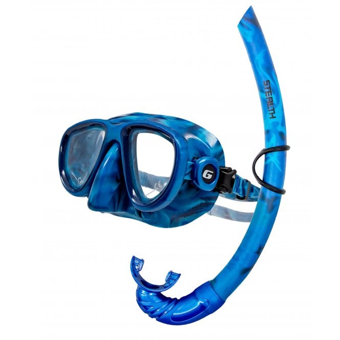 Genesis Bold Stealth Mask & Snorkel Set