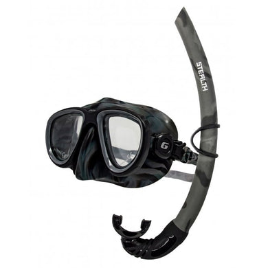 Genesis Bold Stealth Mask & Snorkel Set