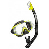 Visio Tri-Ex Mask & Dry Snorkel Set