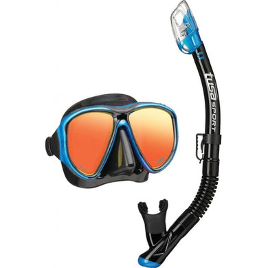 TUSA Powerview Mirror Dry Snorkelling Set