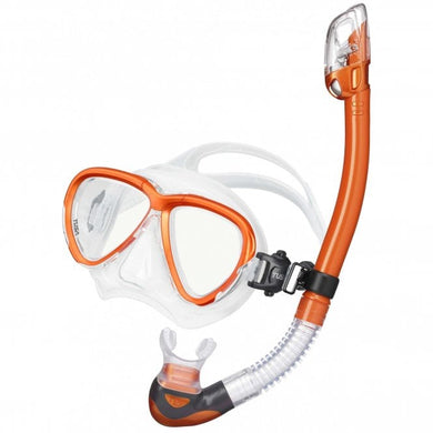 TUSA Intega Elite Snorkelling Set with Gauge Reader Corrective Lenses
