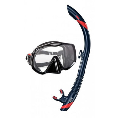 Frameless Mask & SV2 Dry Snorkel Set