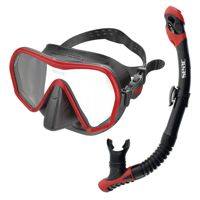 SEAC Ajna Frameless Dry Snorkelling Set
