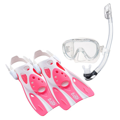 TUSA Kleio 103 Narrow Fit Dry Snorkelling Set