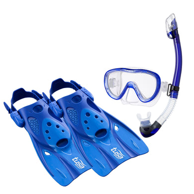 TUSA Kleio 103 Narrow Fit Dry Snorkelling Set