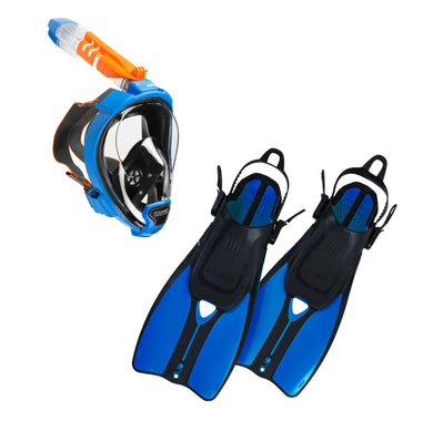 Aria QR+ Full Face Snorkelling Set