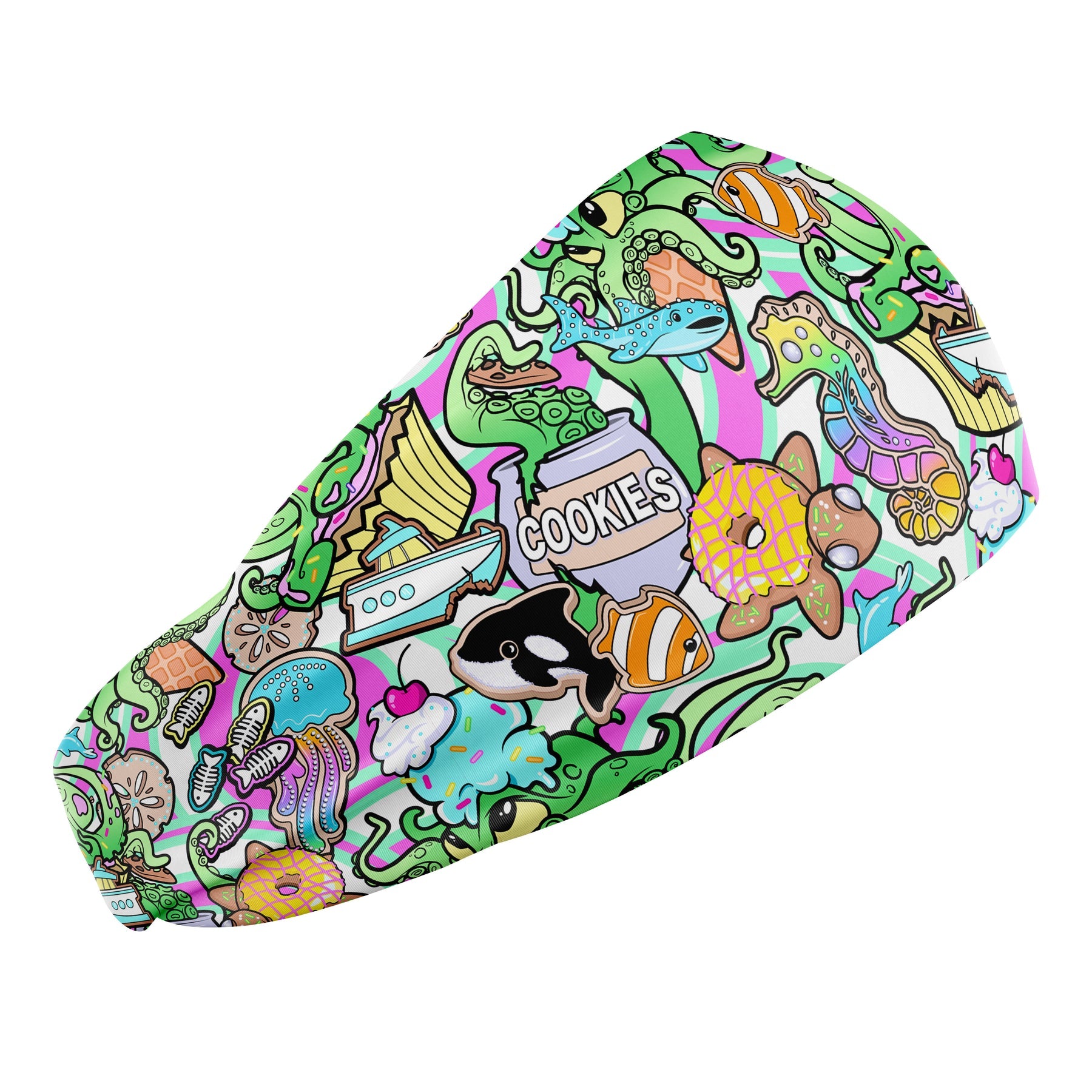 SpaceFish Army Headband