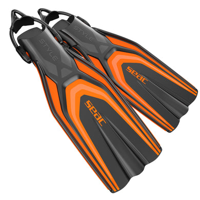 Seac Style Fins with Bungee Straps