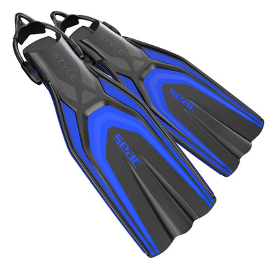 Seac Style Fins with Bungee Straps