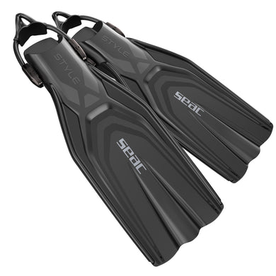 Seac Style Fins with Bungee Straps