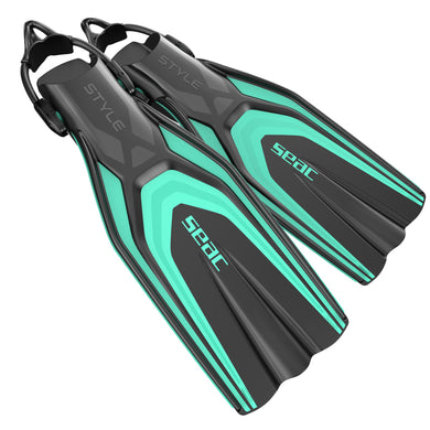 Seac Style Fins with Bungee Straps