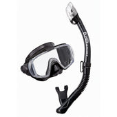 TUSA Visio Tri-Ex Mask & Dry Snorkel Set