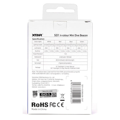 XTAR SD1 4 Colour Beacon