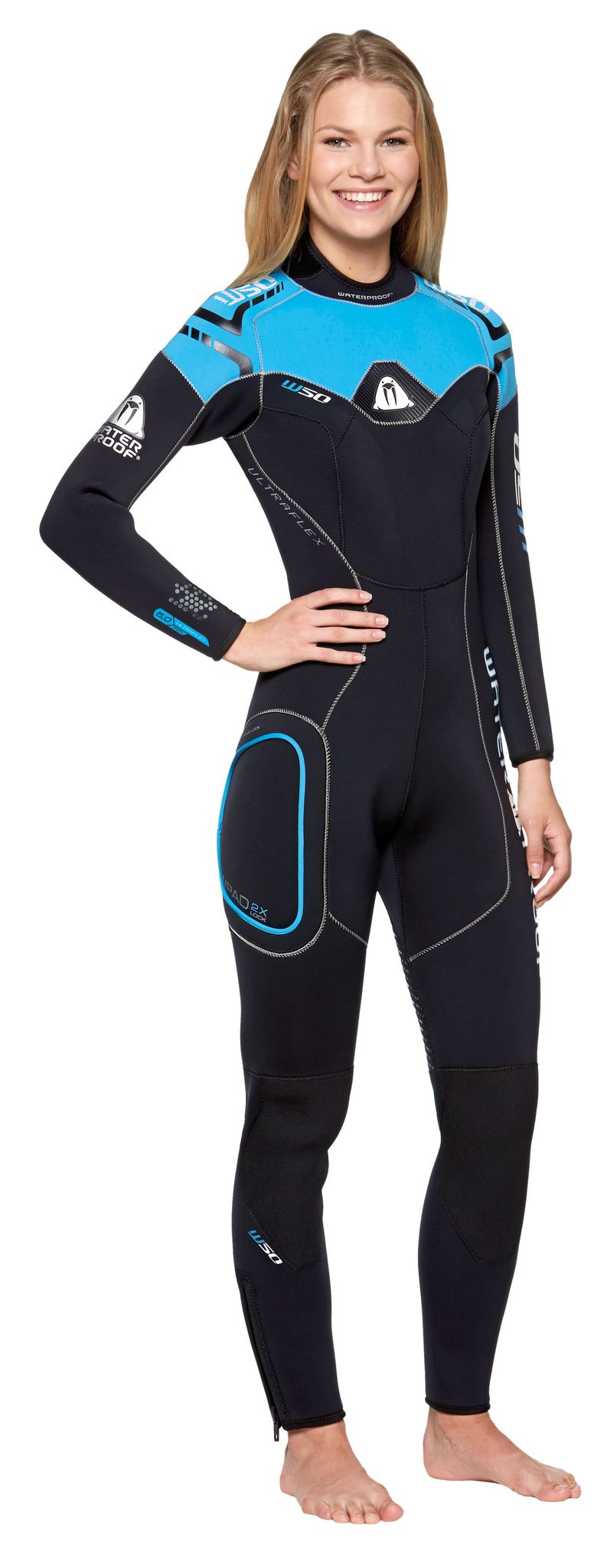 W50 Ladies 5mm Wetsuit Shop Display