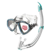Seac Clear Antifog Plasma Treated Mask & Fast Snorkel Set