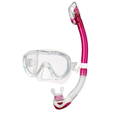 TUSA Kleio II Narrow Fit Dry Snorkel Set