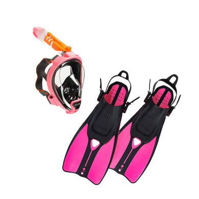 Aria QR+ Full Face Snorkelling Set