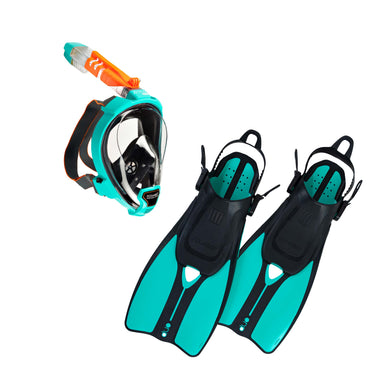 Aria QR+ Full Face Snorkelling Set